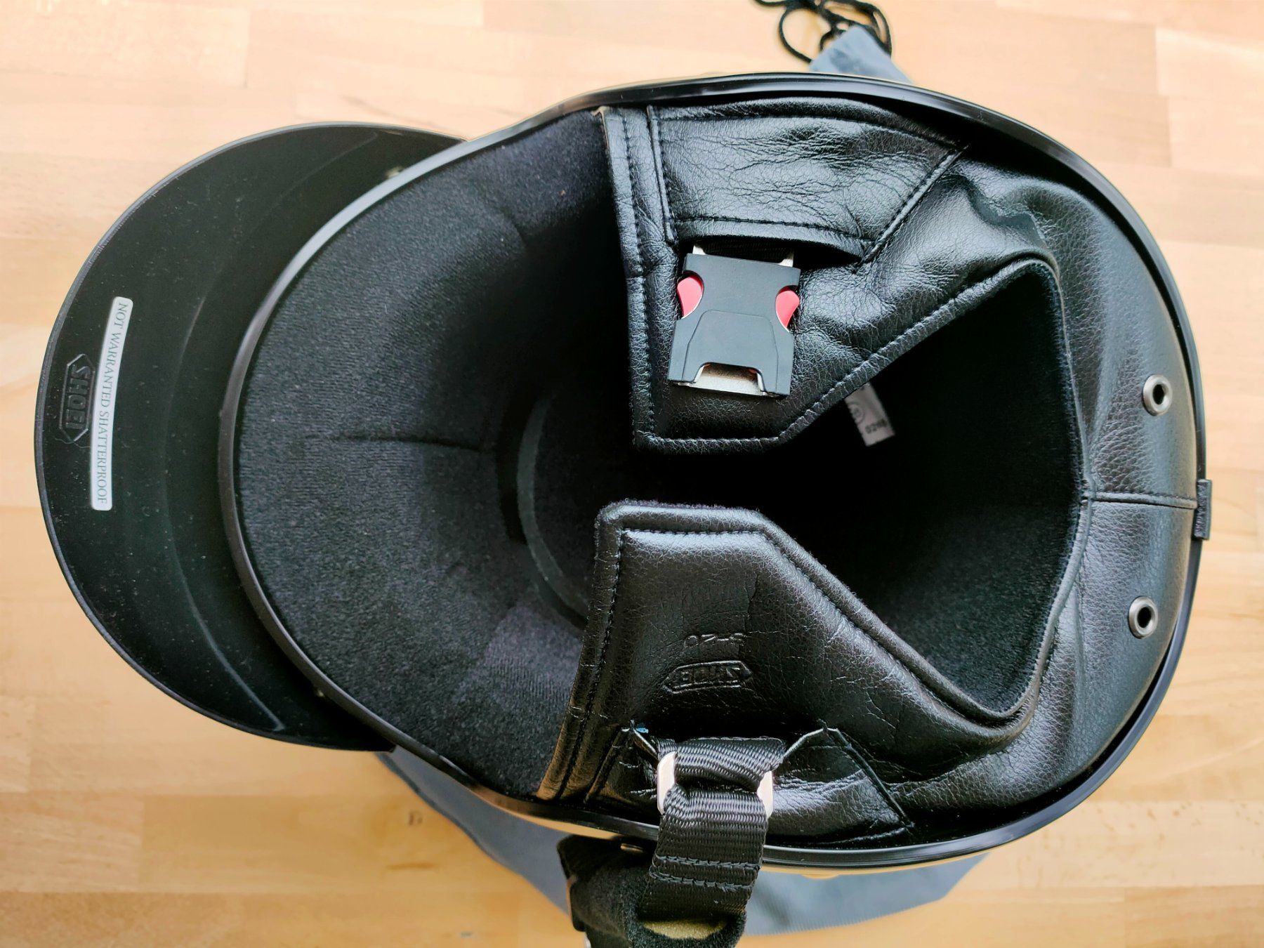 Shoei Helme & Visiere: SHOEI Motorradhelm , schwarz matt , 61 cm – Neu (gemäss Beschreibung) aus Ormalingen von maite06 7