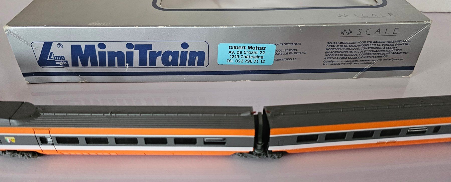 Lima Modellini di ferrovie: Zugkomposition TGV Spur N – Usato da Walenstadt venduto da pedroju-1 5