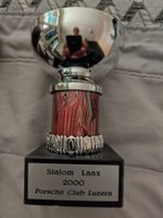 Trophäe Slalom Laax 2000 Porsche Club Luzern