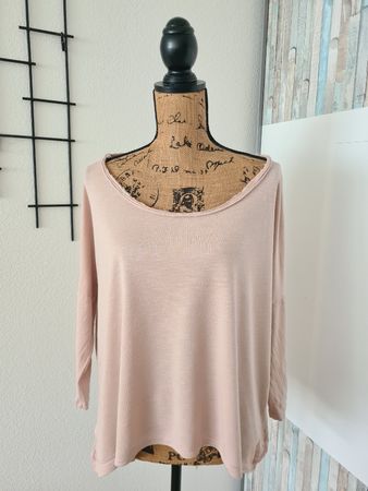 Trendiges Shirt von Rainbow, Gr. 36/38, Farbe Rosa mit Stern
