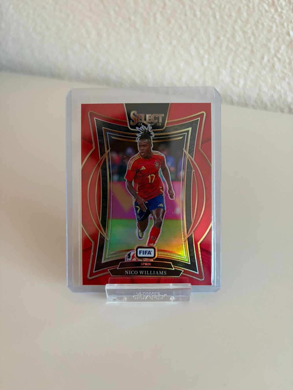 Topps Carte collezionabili: Nico Williams Red 2025 Panini Select FIFA – Nuovo (secondo la descrizione) da Rebstein venduto da Joshua2303