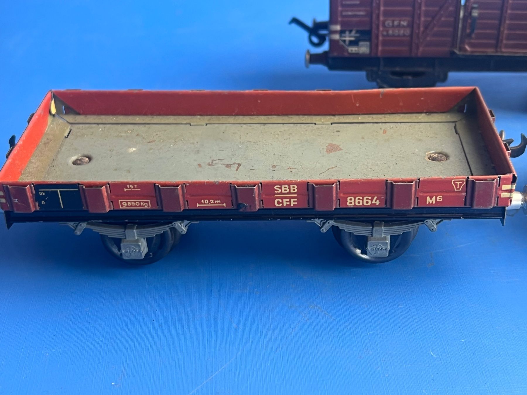 Buco Modellini di ferrovie: 3 1/2 Eisenbahnwagen – Usato da Unterengstringen venduto da Gustav03 7