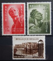 Belgien Kat. 992-994 ** 1952 Kat. 120 Euro