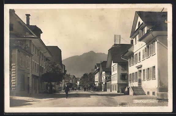 Cartoline postali: AK Schüpfheim, Strassenpartie – Usato da Berlin venduto da bartko-reher