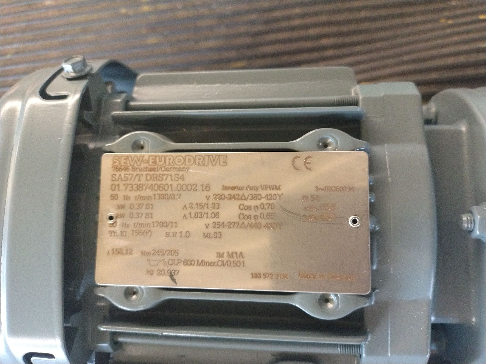 Moteurs: Getriebemotor 400V, 0,37kw – Neuf (Voir description) à Brüttisellen par Grorbas 1