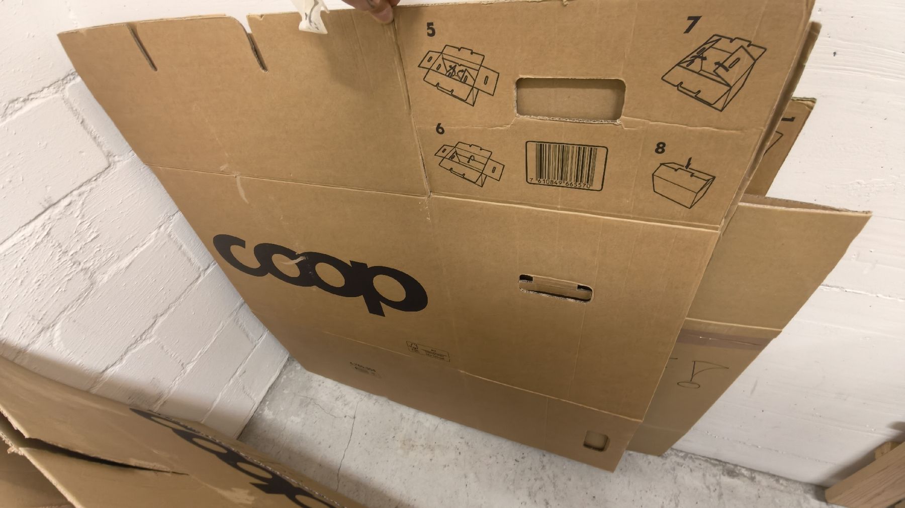 Coop Kartons: 10 COOP UMZUGSKARTONS – Gebraucht aus Winterthur von Daniwobistdu 2
