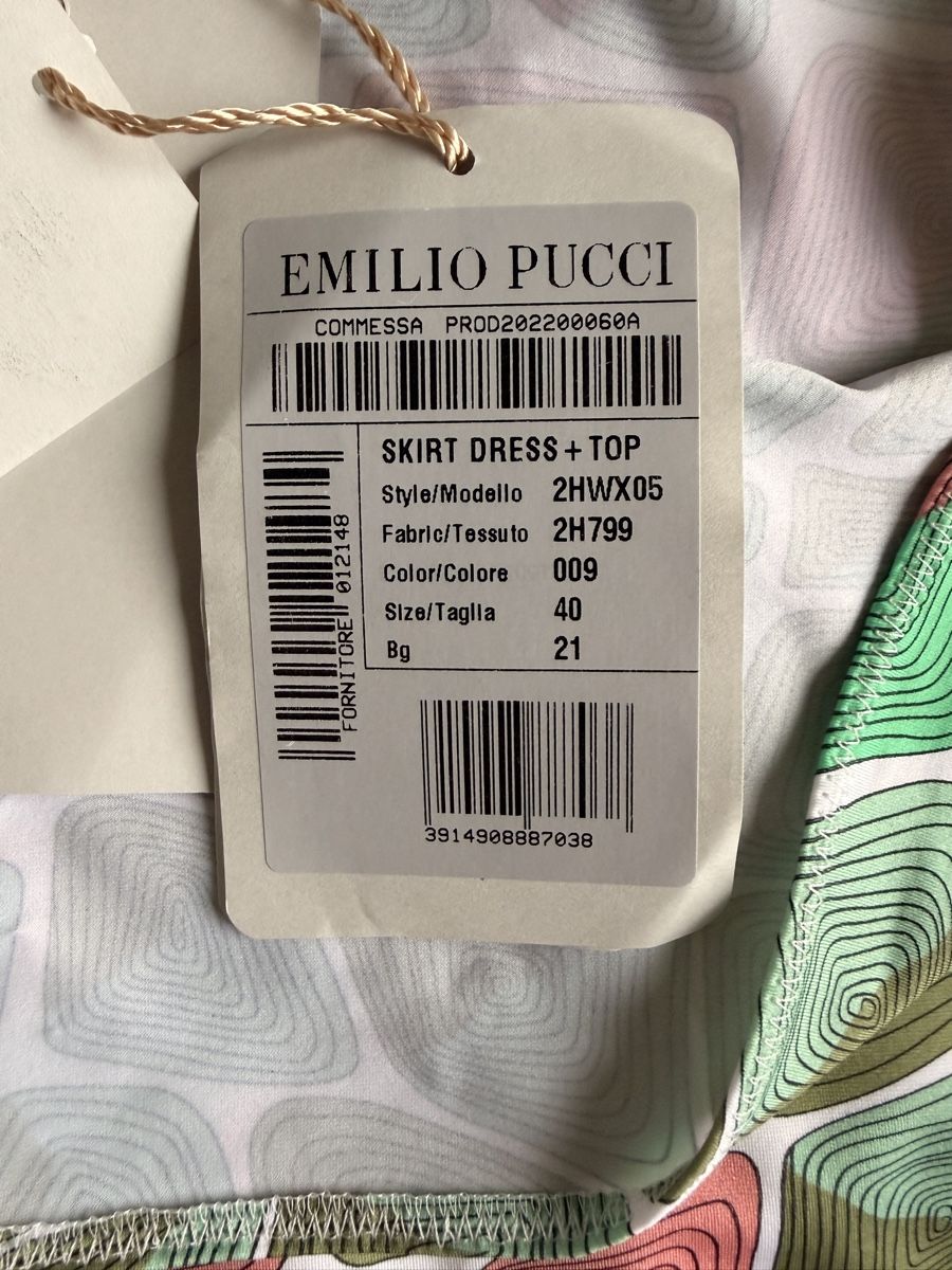 Emilio Pucci Robes: Emilio Pucci Kleid / Kombi - Grösse S – Neuf (Voir description) à Kilchberg ZH par atn_99xt 5