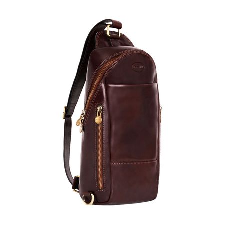 Umhängetasche aus Magellano-Leder