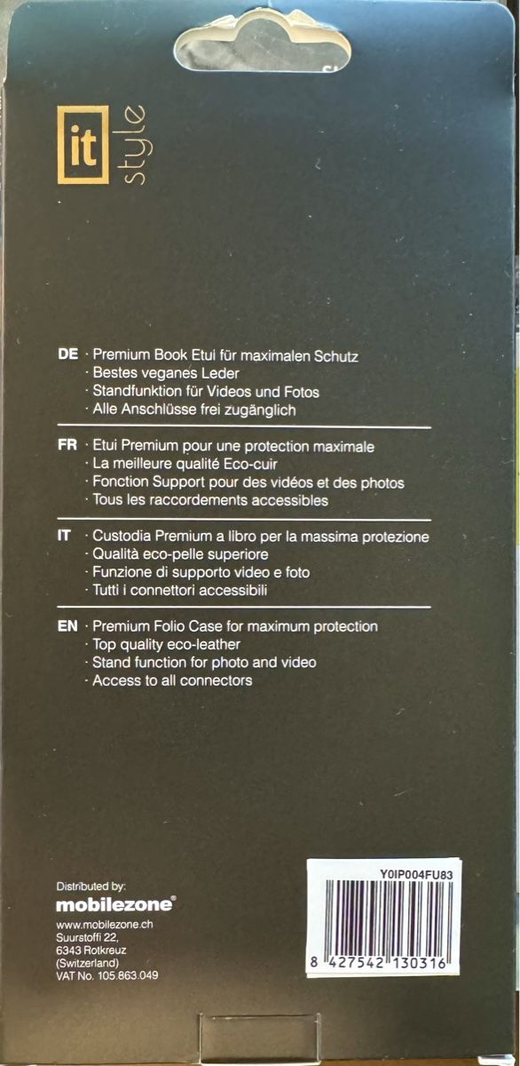 Coques & Protection écran: Folio Case Apple iPhone 15 Pro Max – Neuf avec emballage d'origine à Wettswil par osoma99 1