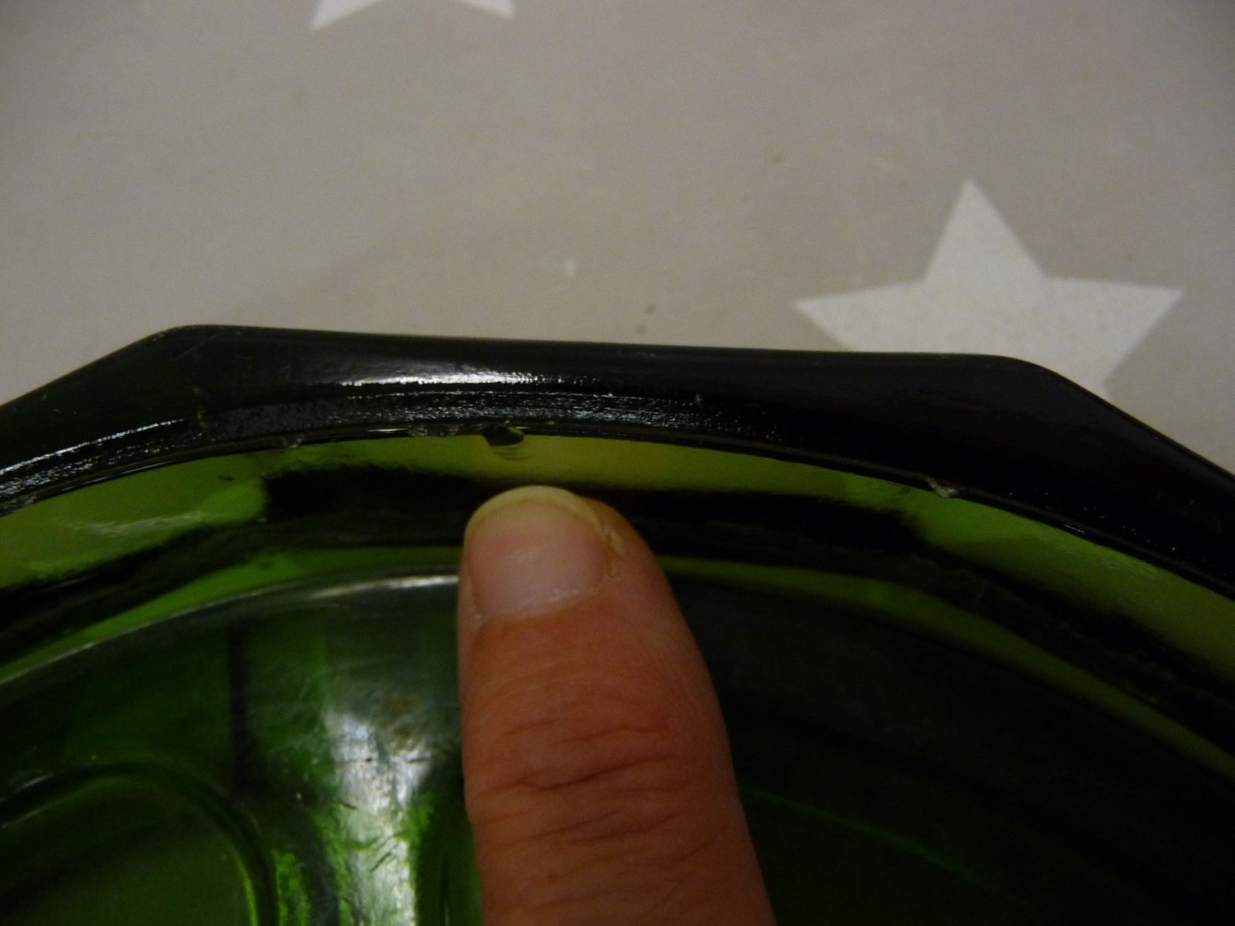 Sottobicchieri: Bülach Glas Untersetzer Blumenteller – Usato da Rafz venduto da Powacaddy 4