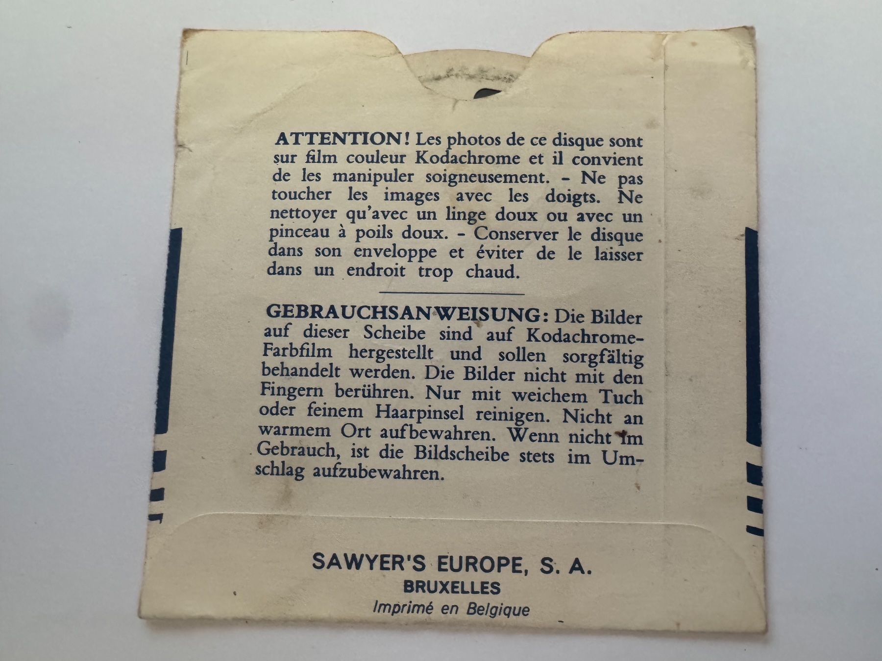 View-master Spielzeuge: View-Master 3D: Nr. 375 NIAGARA FALLS ONTARIO CANADA – Gebraucht aus Tegerfelden von siebenmacky 1