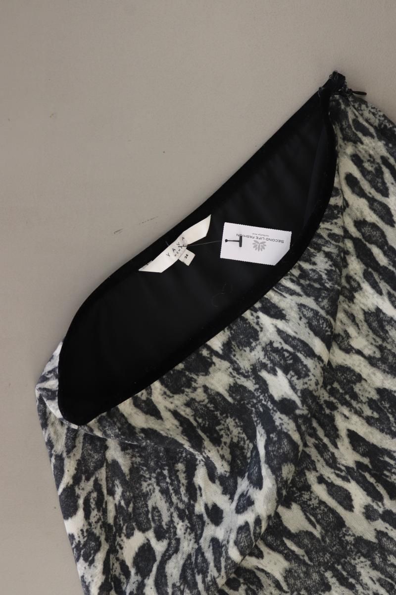 Röcke: YAYA Maxirock Gr. 34 mit Tierdruck grau – Gebraucht aus Neustadt an der Waldnaab von SecondLifeFashion 1
