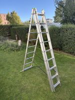 Aluminium Leiter Krause belastbar bis 150 kg