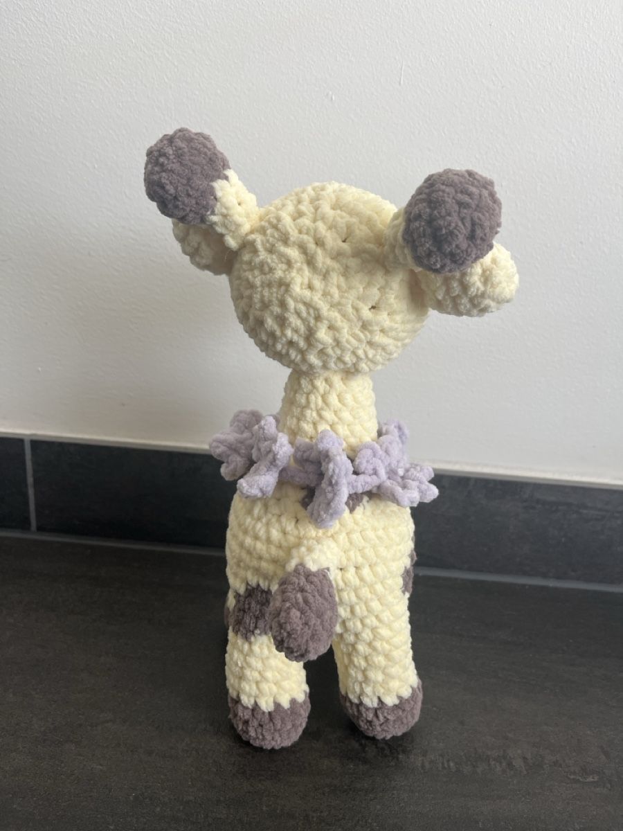 Spielzeuge: Häkel / Crochet Giraffe mit Blumenkette – Neu (gemäss Beschreibung) aus Altishofen von crochetbyaur 3