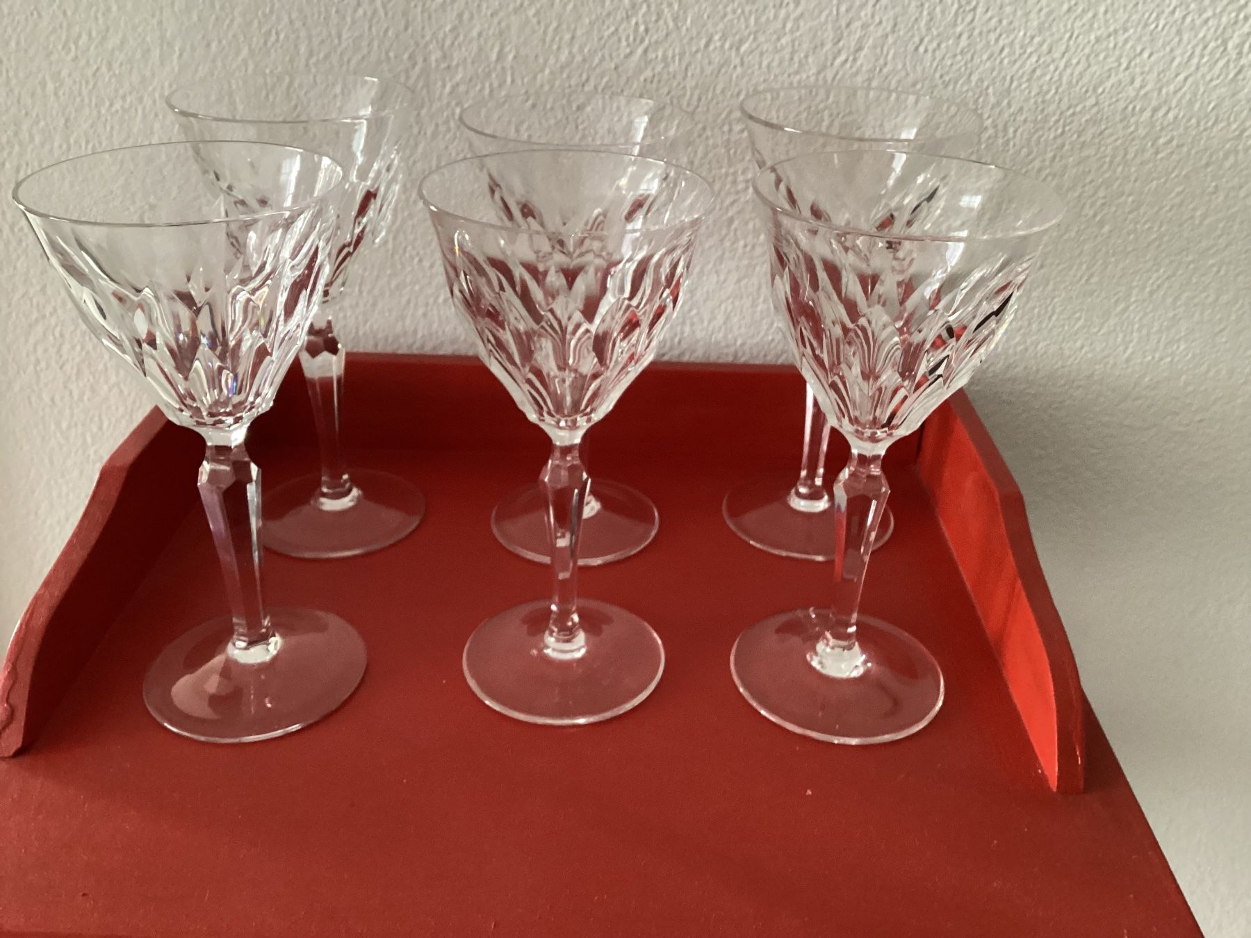Verres: 6 Kristall Weingläser – Neuf (Voir description) à Minusio par scotch111