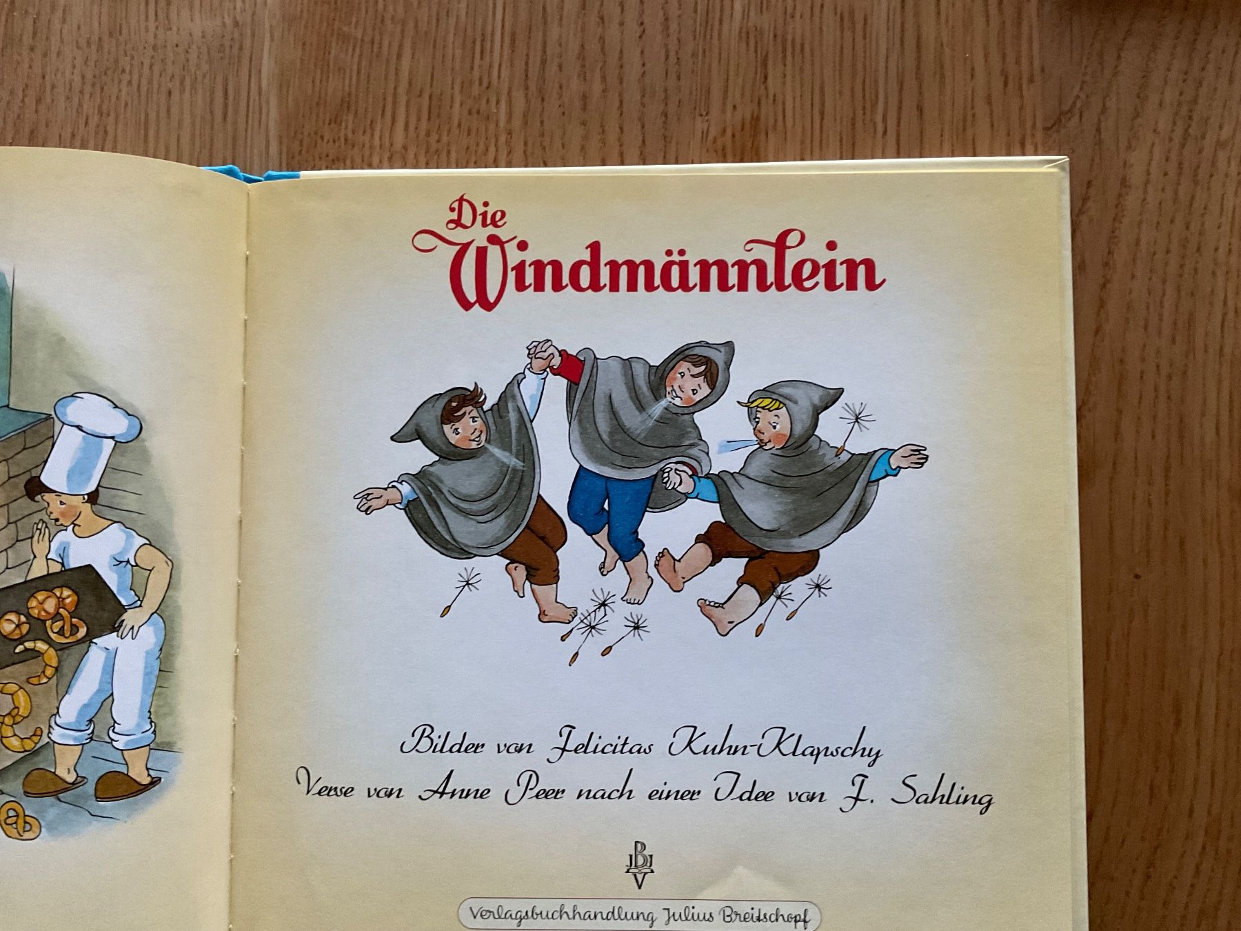 Libri: Die Windmännlein - Julius Breitschopf – Nuovo (secondo la descrizione) da Wetzikon ZH venduto da Libelle01 2