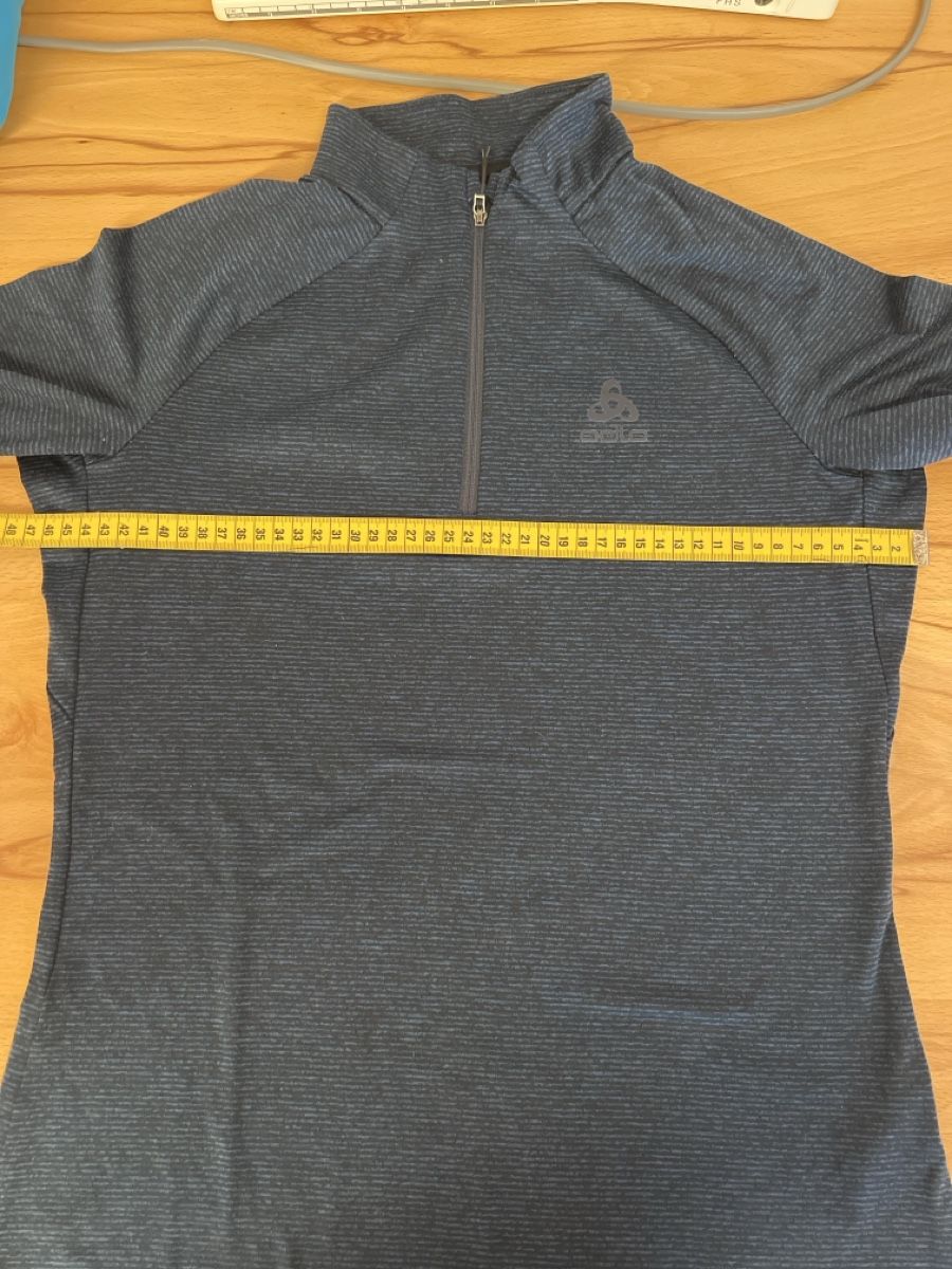 Odlo Maglioni & Felpe: Odlo Damen Pulli, Grösse S, blau-schwarz gestreift – Usato da Weiningen TG venduto da Sina114 1