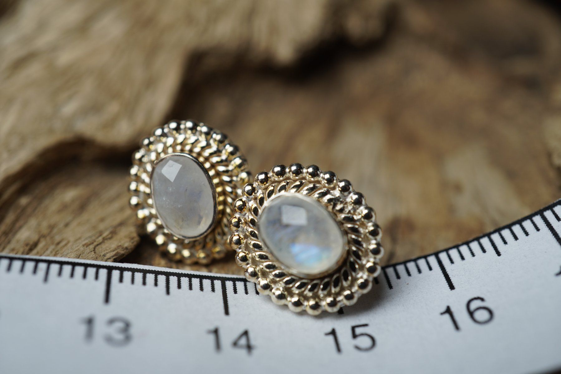 Orecchini pendenti & Orecchini a lobo: Mondstein    Edel    925 Silber  Ohrstecker – Nuovo e nell'imballaggio originale da Balgach venduto da top_silver 4