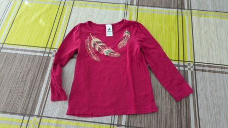 Süsses Langarmshirt - Dünner Pullover - 110/116