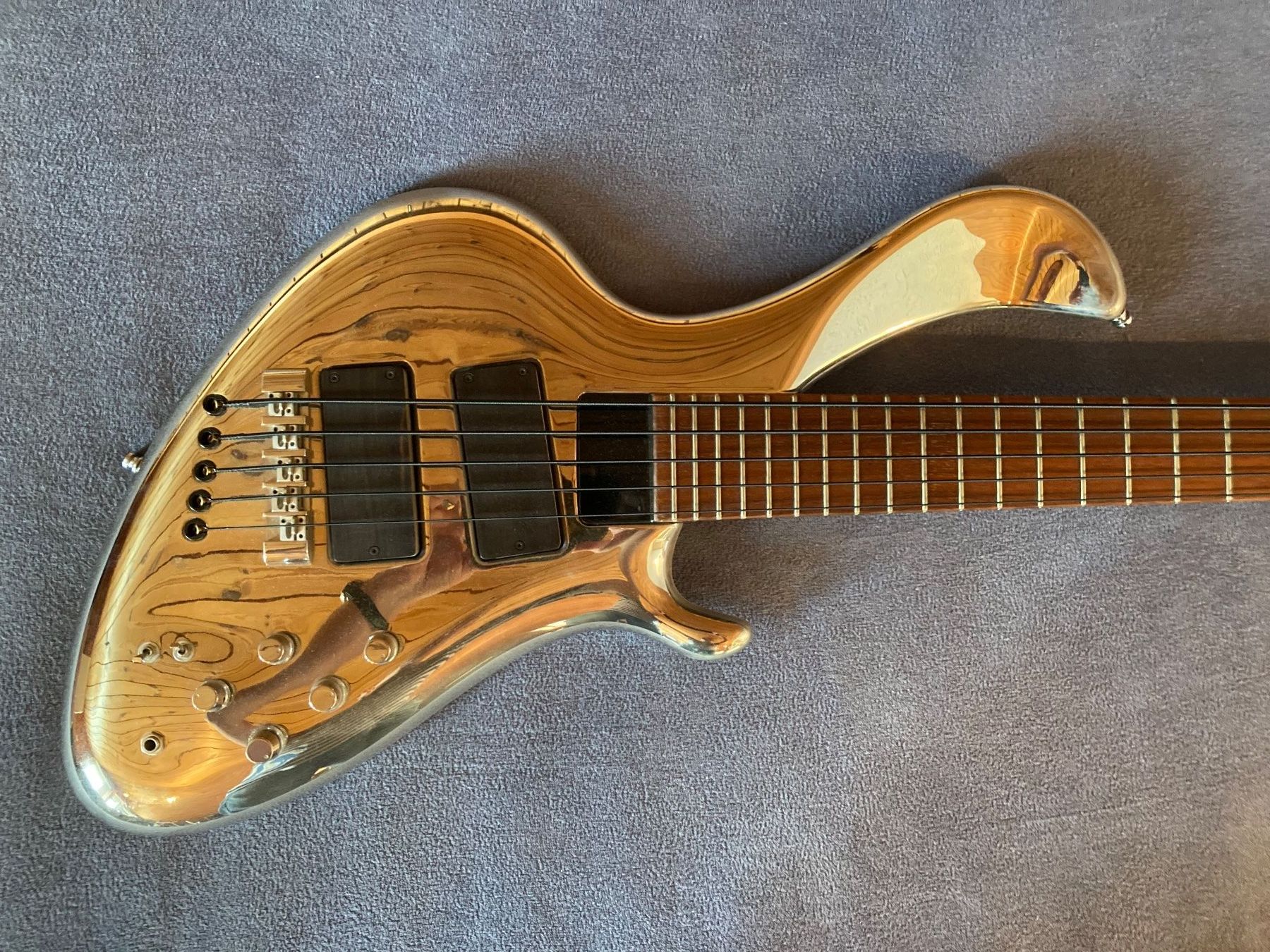 Strumenti musicali: Ritter Seal 5 "Silverbody" E-Bass – Usato da Winterthur venduto da Bagheera74 1