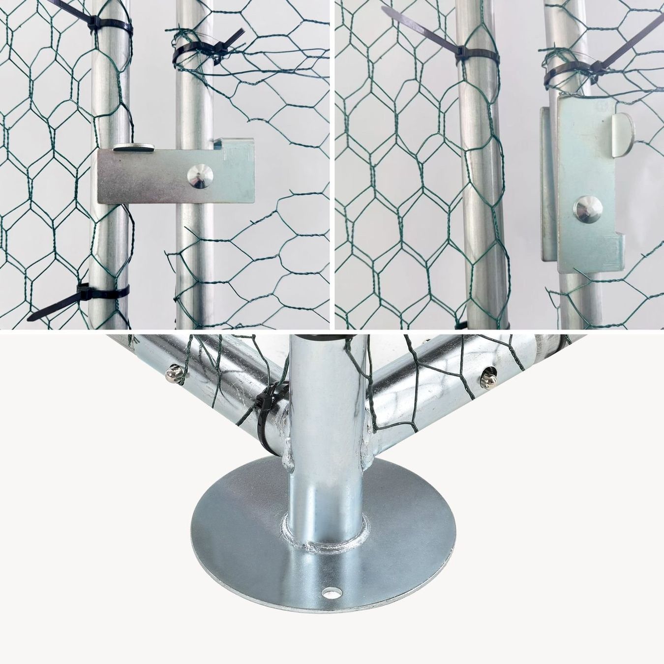 Sonstiges Tierzubehör: Freilaufgehege 3x8x2m mit Sonnendach – Neu und originalverpackt aus Bottighofen von zaap 5