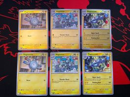Mega Evolutions - Magnemite, Magneton, Magnezone set