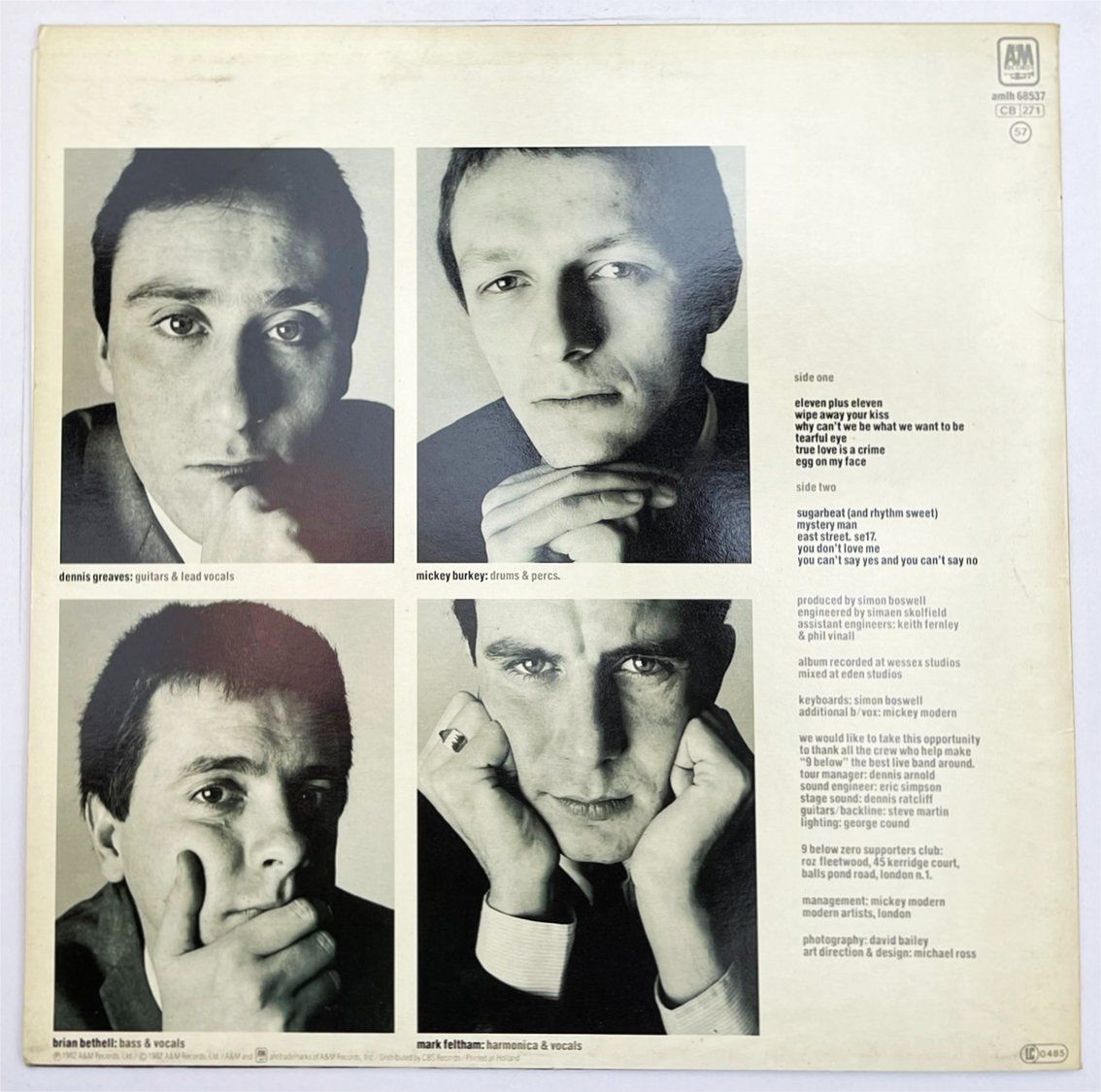 Dischi in vinile: LP: NINE BELOW ZERO - Third Degree – Nuovo (secondo la descrizione) da Frenkendorf venduto da Yard-Sale-2000 1