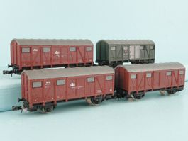 LIMA Spur N 4 Güterwagen