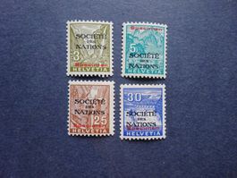 1934-1935 SDN Nr.: 42-46 SPECIMEN, postfrisch** SBK2026 1500