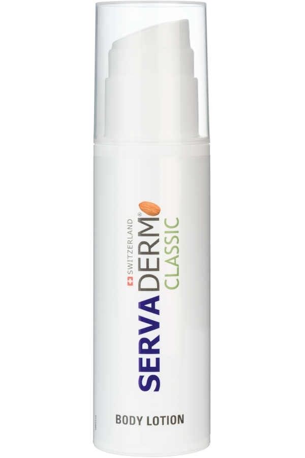 Feuchtigkeitspflege: Servaderm Classic Bodylotion – Neu und originalverpackt aus St. Gallen von Beautysana