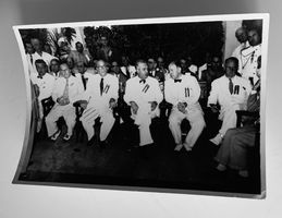 Foto Rarität um 1955 Freimaurer Loge in Havanna/Cuba