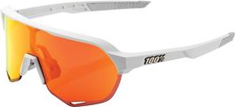 Brille S2 Soft Tact Off White-HiPER Red Multilayer Mirror Le