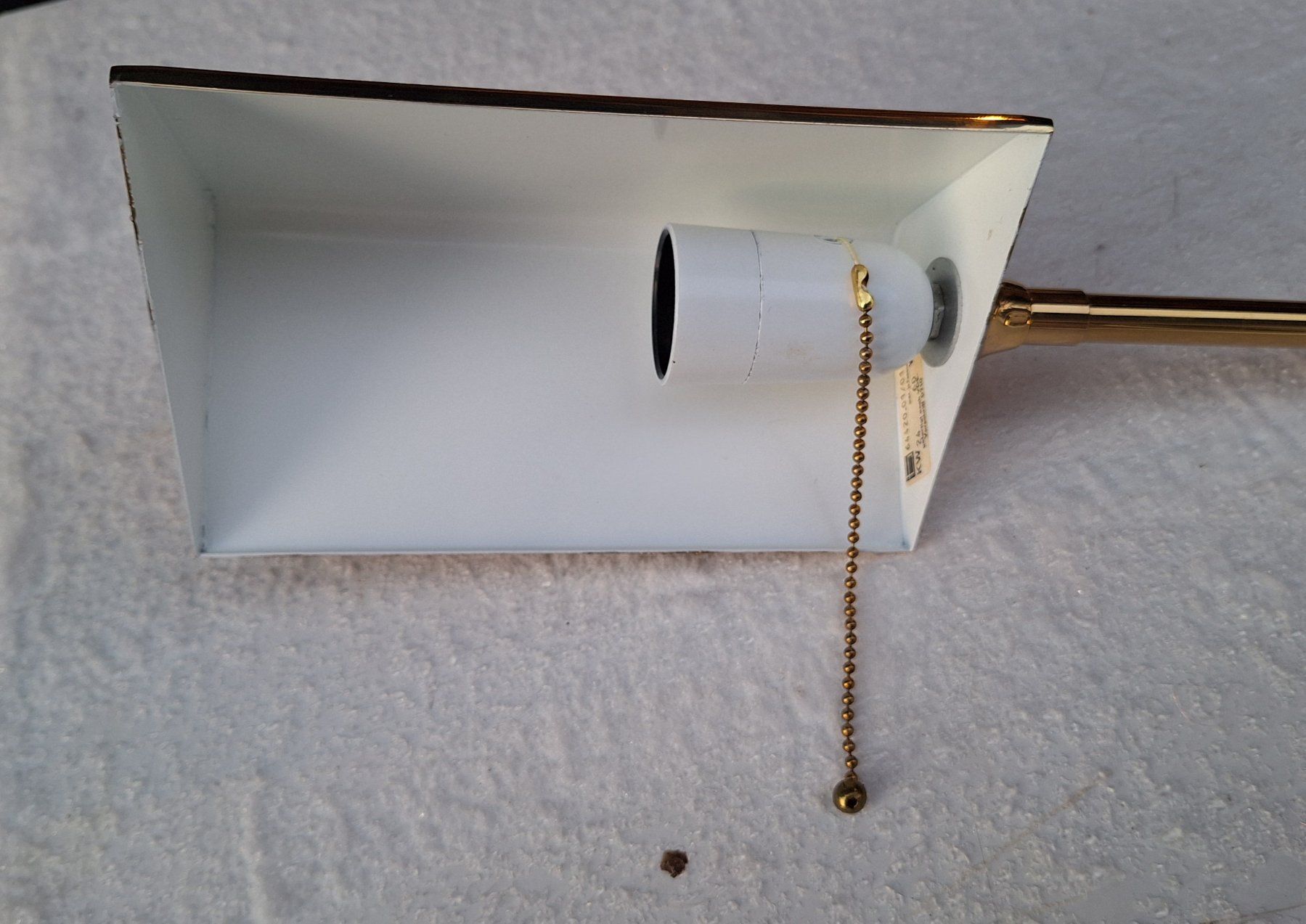 Lampade: Elegante Messing Wandleuchte, verstellbar – Usato da Weinfelden venduto da JoeBaer 4