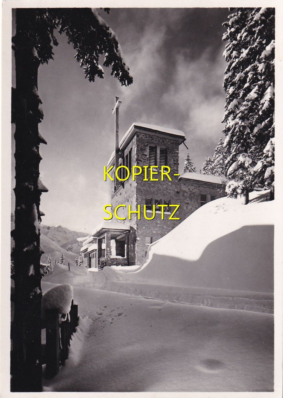 Cartoline postali: Arosa - Katholische Kirche /bc – Usato da Hombrechtikon venduto da Rudolf07