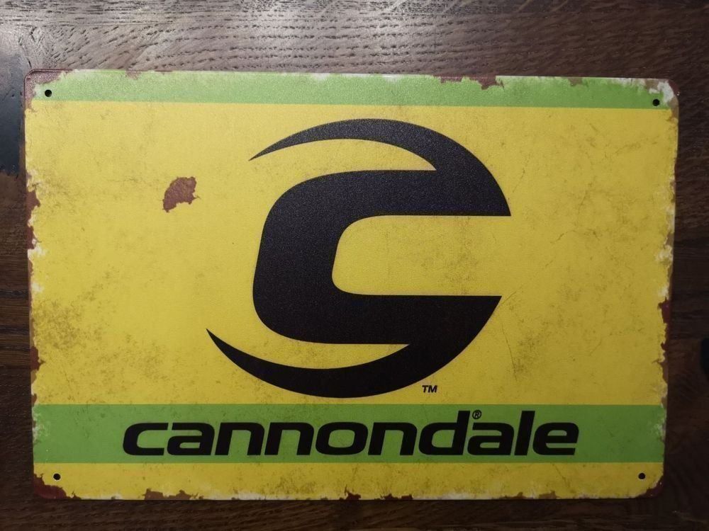 Insegne: Blechschild Cannondale Vintage – Nuovo e nell'imballaggio originale da Wangen SZ venduto da Charlie_Firpo