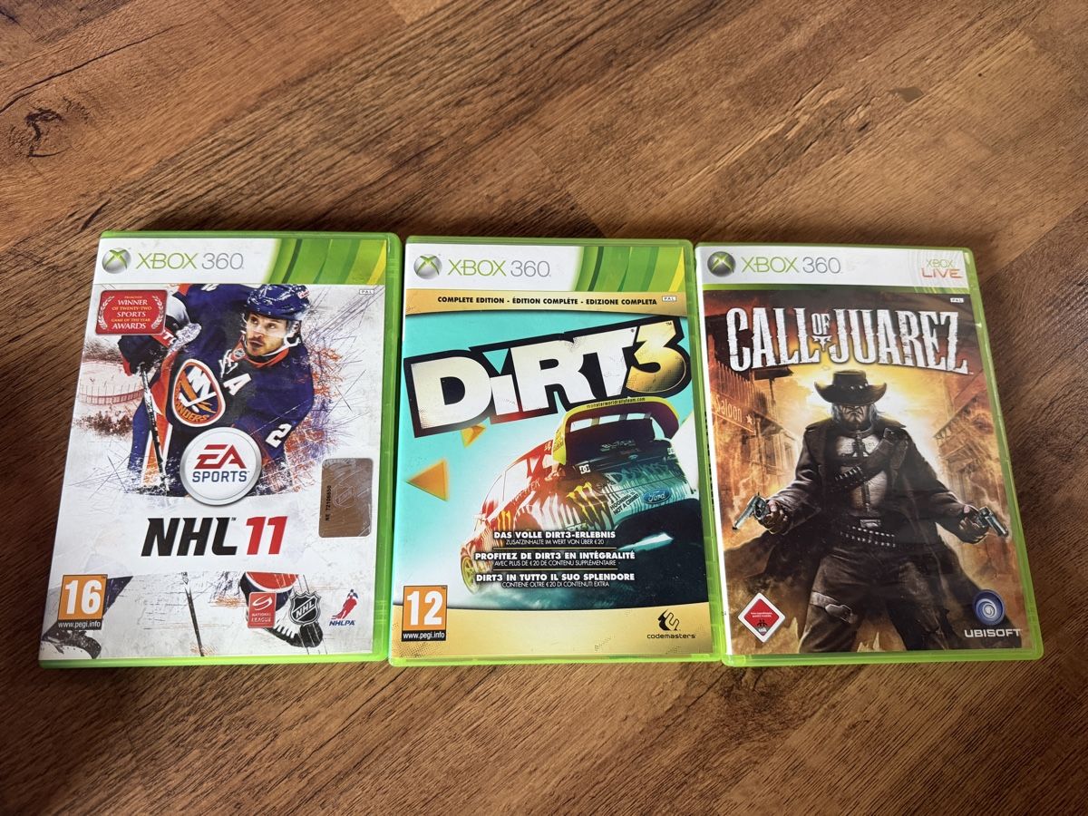 Microsoft Giochi: 3x XBOX360 Spielesammlung – Usato da Bülach venduto da cro91