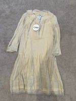 CHLOÉ Cream Pleated Dress – FR 36 – Brand New With Tags