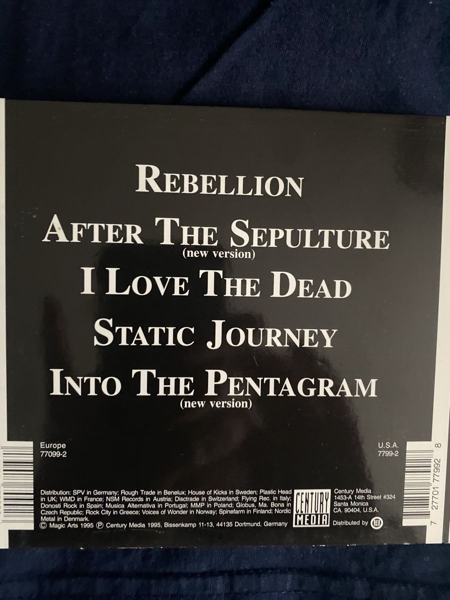 CD: Samael - Rebellion – Usato da Thayngen venduto da doncorvetto 1
