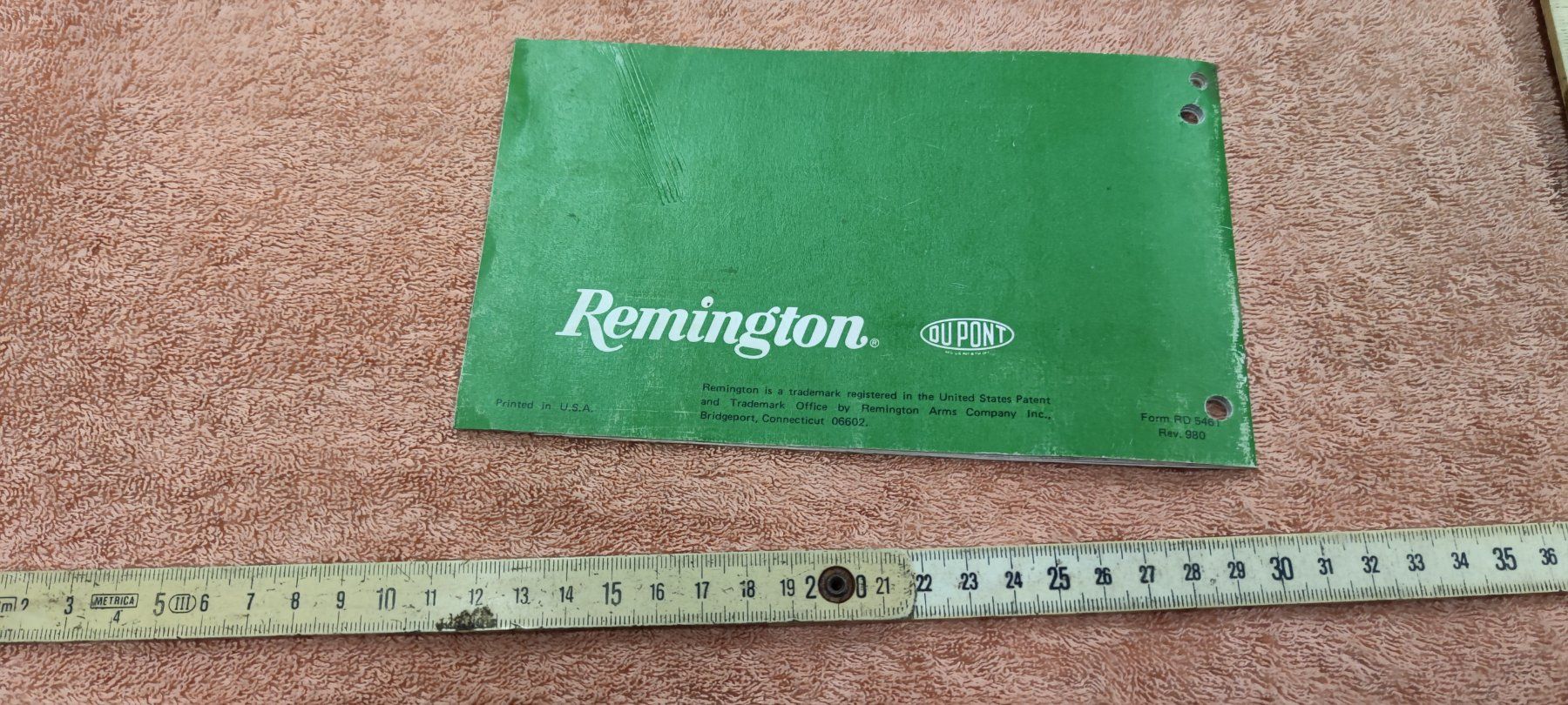 Documenti: ANLEITUNG REMINGTON 700 – Usato da Cama venduto da anto_a 5