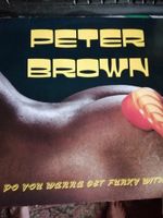 Peter Brown  Dance with me 12" Maxi  Disco-Funk Germany 1987