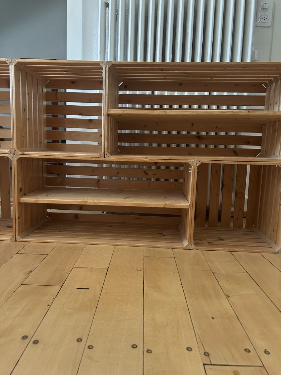 Regale: Regal aus Holzkisten – Gebraucht aus zürich von lis_9nv5 3