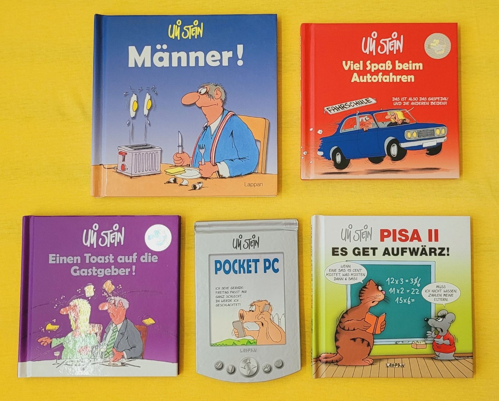 BD: 5 Uli Stein Comics – D'occasion à Rotkreuz par groeli69