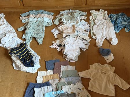 Baby Kleiderpaket Frühlings/Sommer Grösse 50, guter Zustand