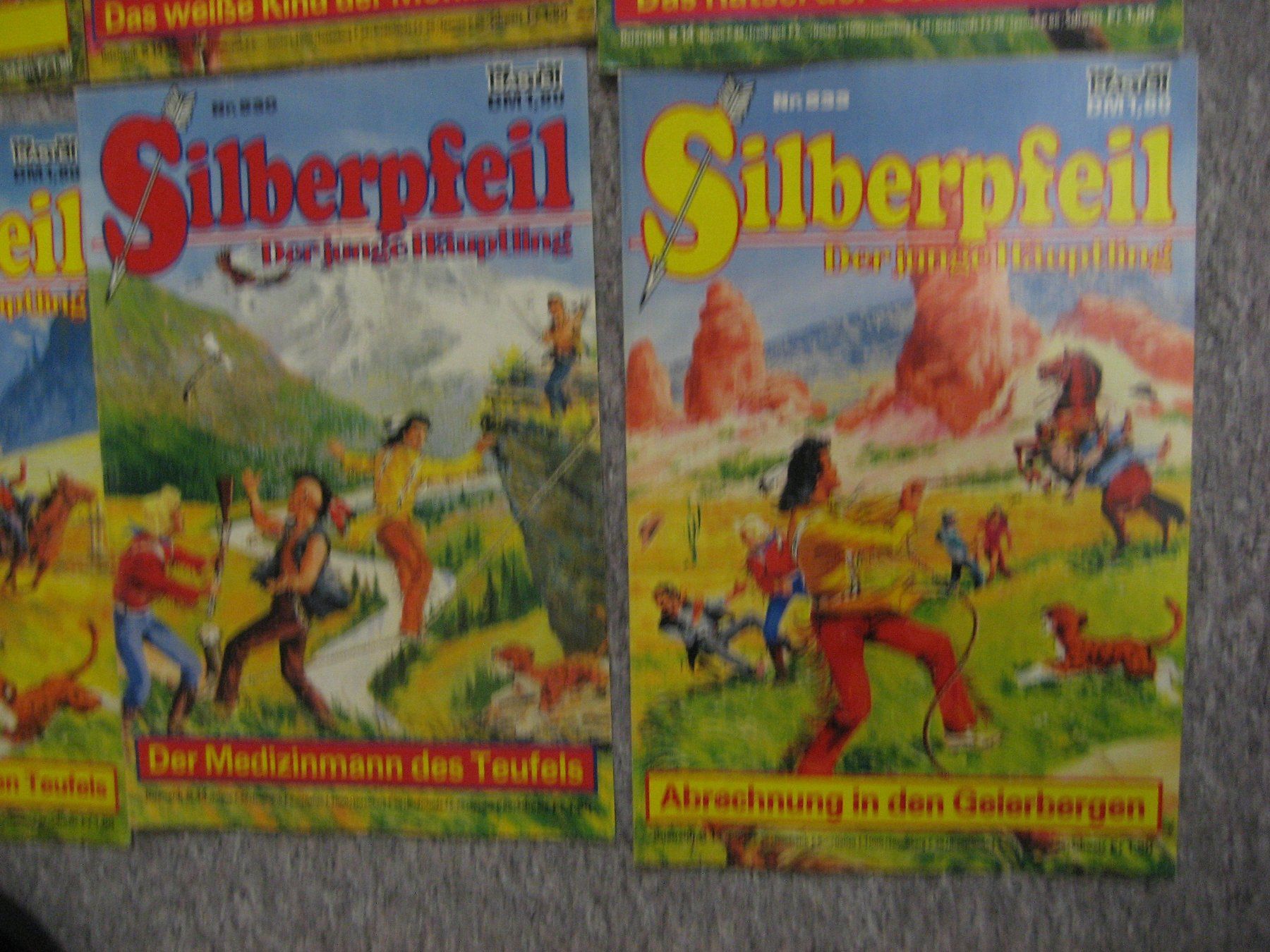 Comics: 8 Silberpfeil Comics – Gebraucht aus Bottighofen von Spiderman61 4