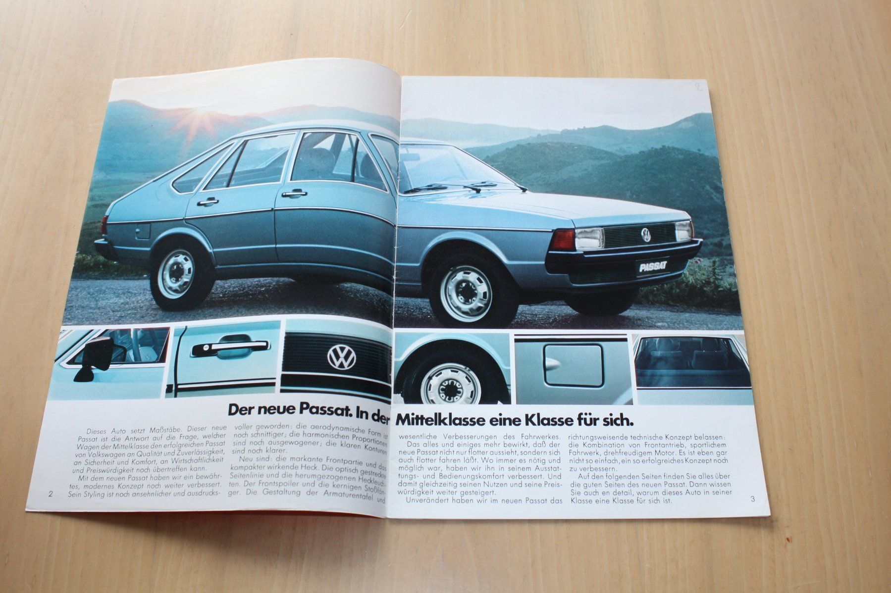 VW Dokumente: VW Passat Prospekt 8/1977 – Gebraucht aus Wikon von erwin400 1