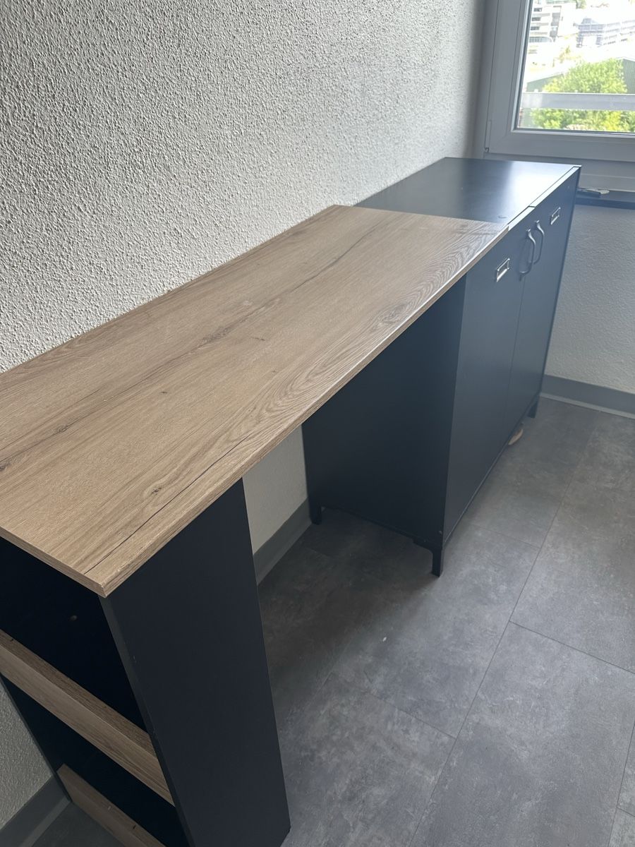 Ladenausstattungen & Messebau: Bartisch Holzoptik Schwarz – Gebraucht aus Wittenbach von sas_j7xx 3