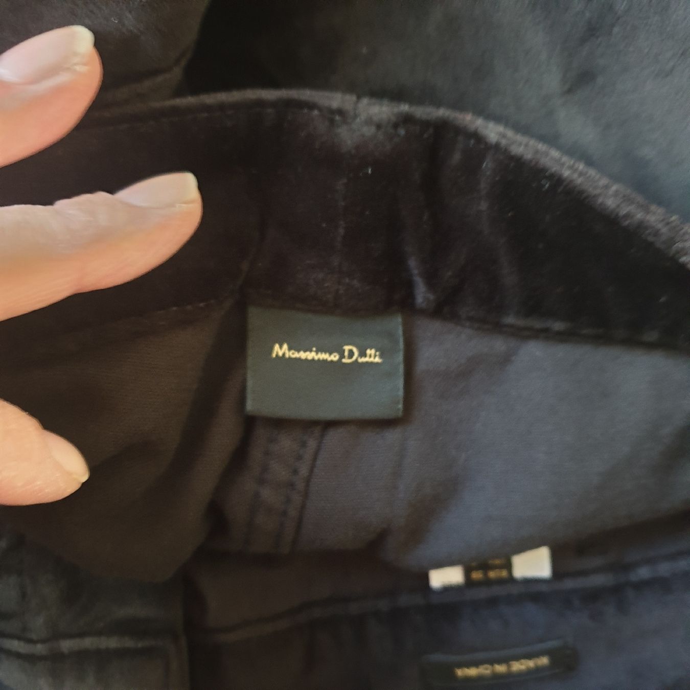 Massimo Dutti Pantalons: Massimo Dutti Samthose Gr. 38 – D'occasion à Frenkendorf par Moon111 3