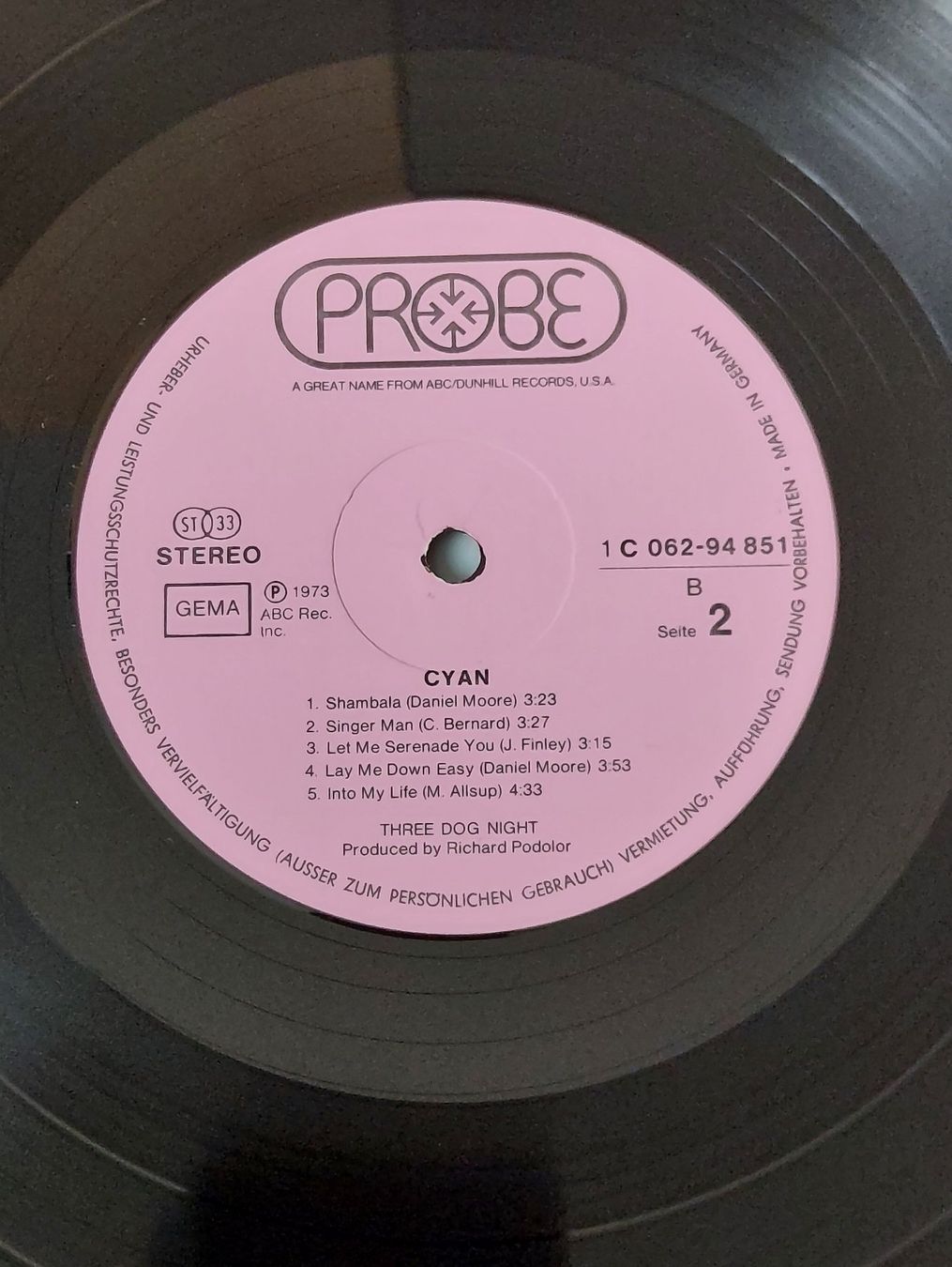 Dischi in vinile: LP - THREE DOG NIGHT - CYAN – Usato da Steckborn venduto da Quo7 3