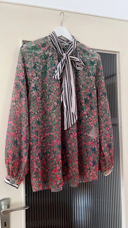 Marc Cain Blusen: Marc Cain Collection Damen Bluse mit Schluppe Gr. 42 – Neu (gemäss Beschreibung) aus Brütten von Style-Snob 4