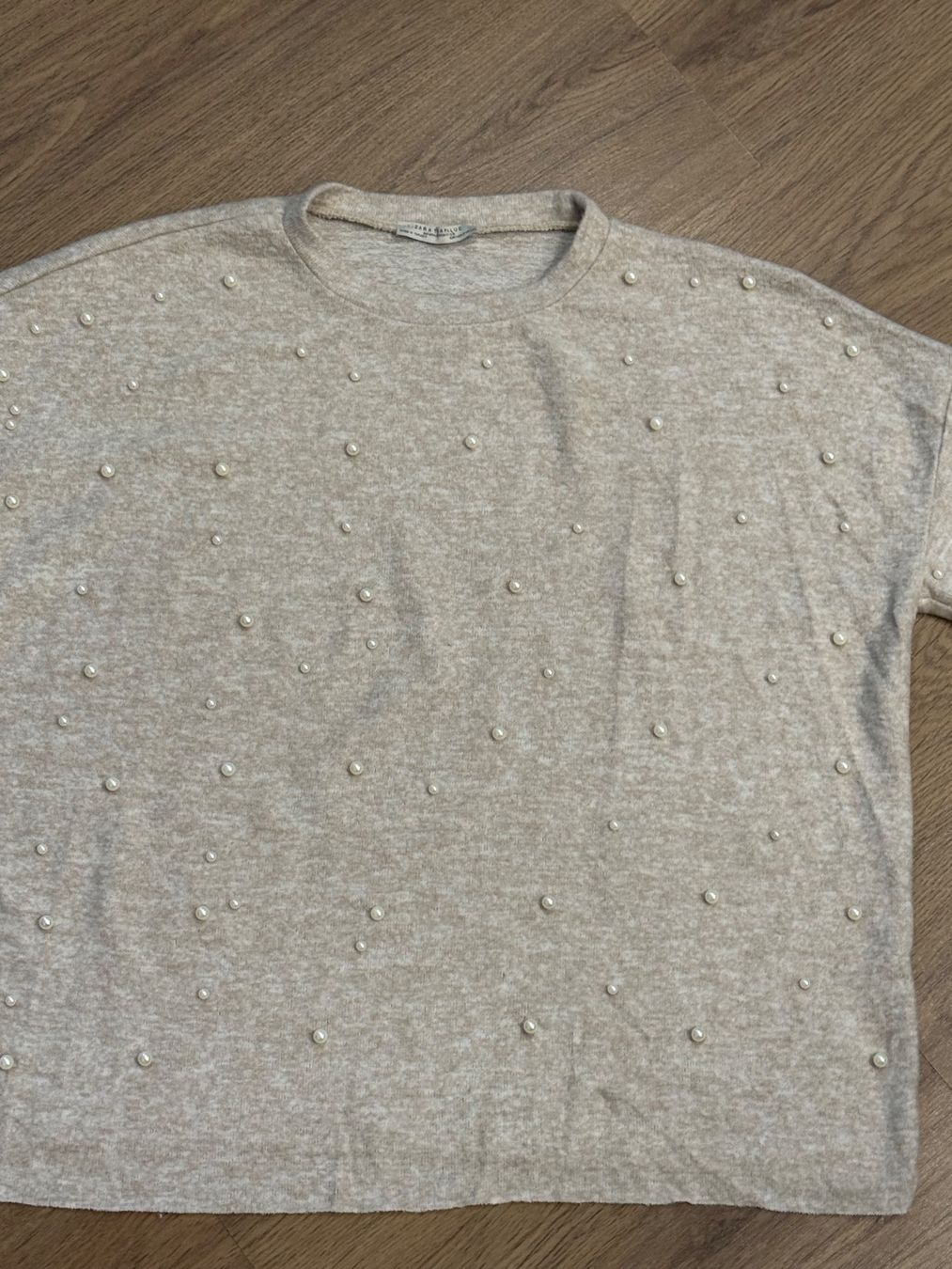 Zara Pullover & Sweatshirts: Pullunder Zara mit Perlen - Gr. S – Gebraucht aus Brügg BE von doppelsalchow